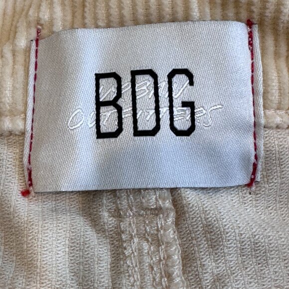 BDG UO Pants Corduroy High Wide Leg Ankle Tan Boho Size 31 #OBO1214885 NWT - Picture 5 of 15